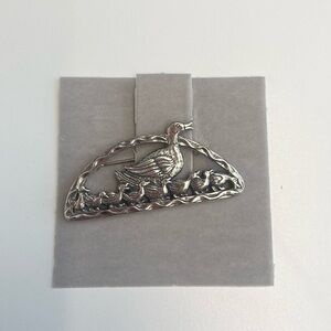Stealing Silver “Make Way for Ducklings Brooch” - brand new!